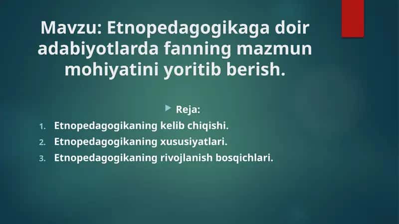 Etnopedagogika 1