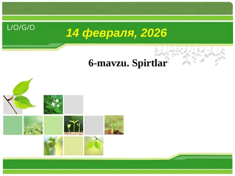 Spirtlar va fenollar 1
