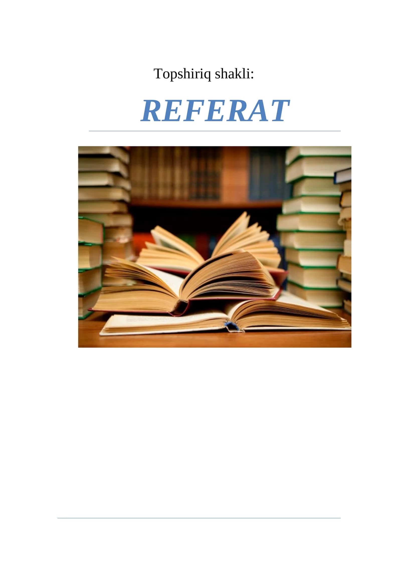 Kasb-hunar leksikasi REFERAT 1