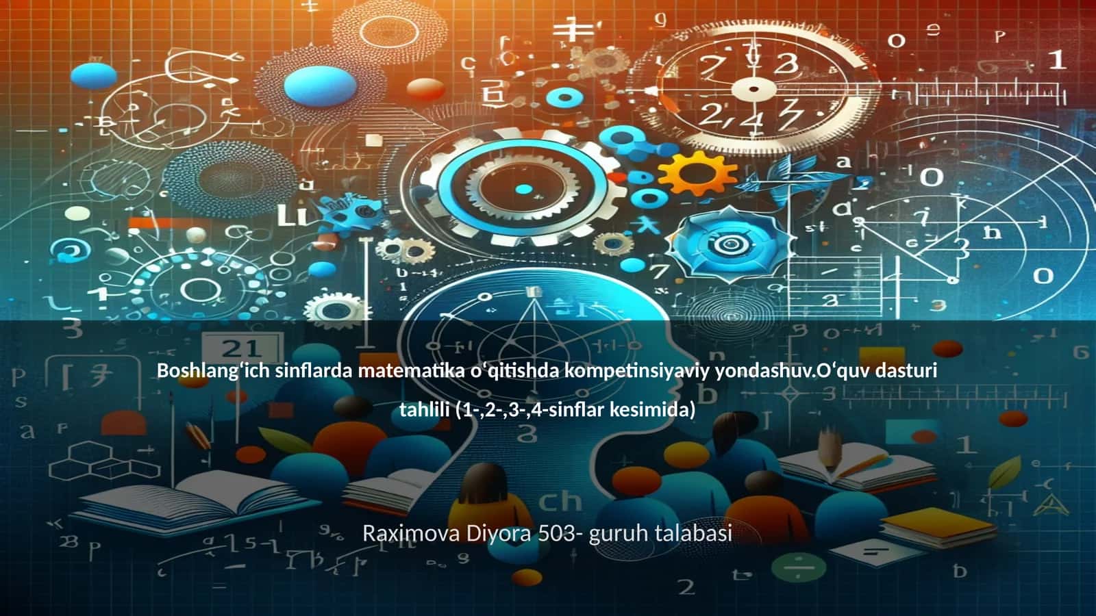 Kompetinsiyaviy yondashuv matematikada 1