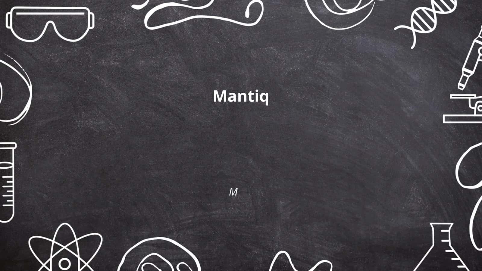 Mantiq 1