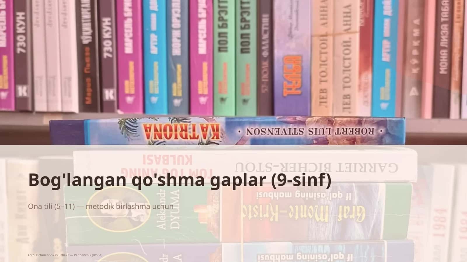 Bog'langan qo'shma gaplar (9-sinf) 1