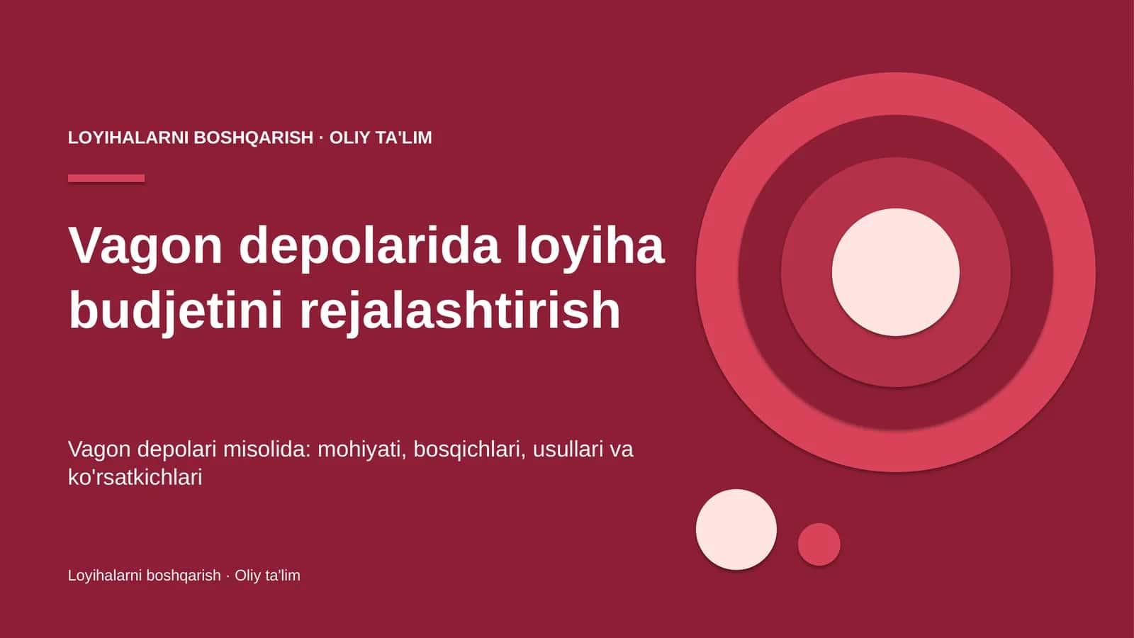 vagon depolarida loyiha budjetini rejalashtirish 4026 1