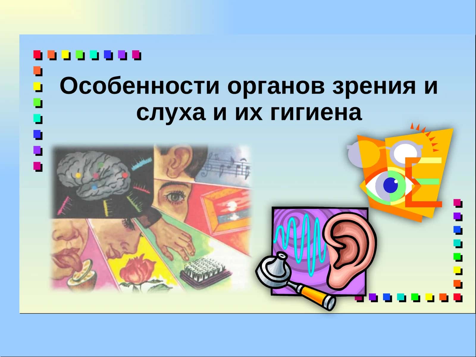 Органы зрения и слуха 1