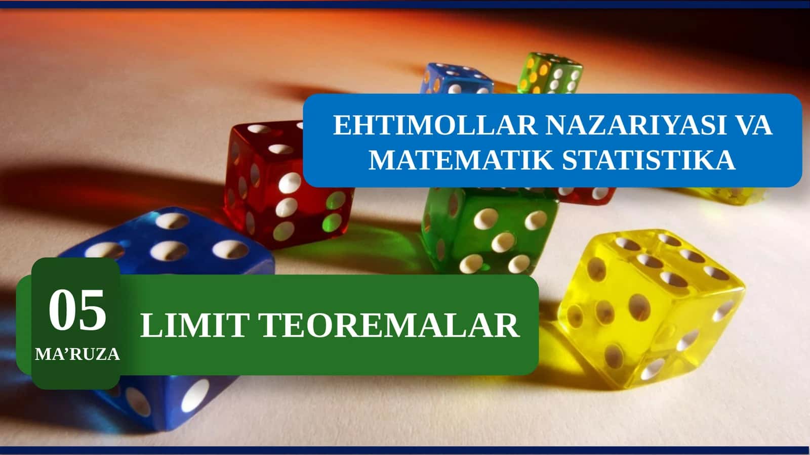 LIMIT TEOREMALAR 1