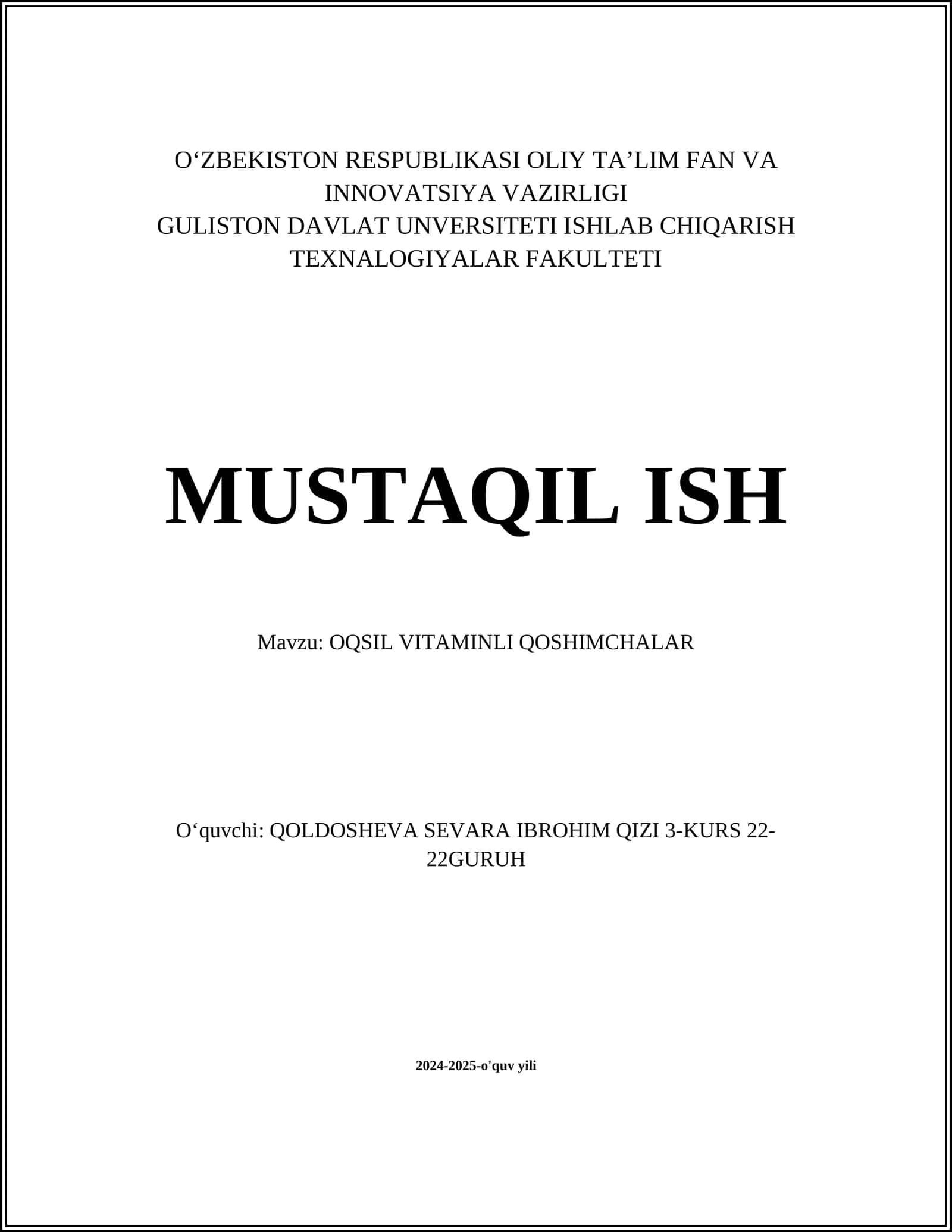 Oqsil vitaminli qoshimchalar 1