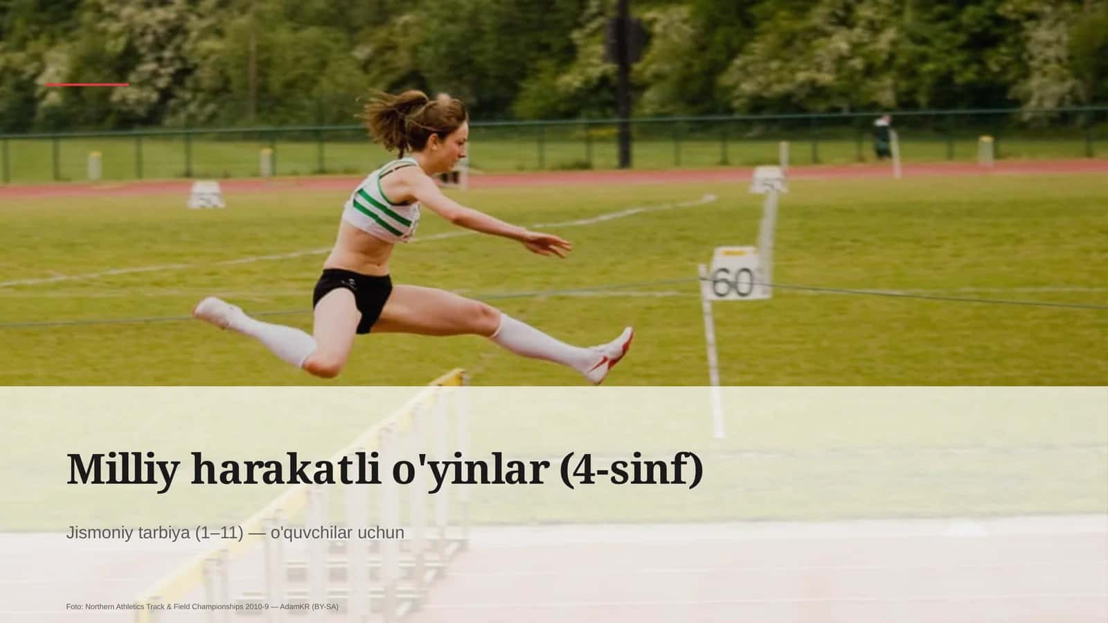 Milliy harakatli o'yinlar (4-sinf) 1