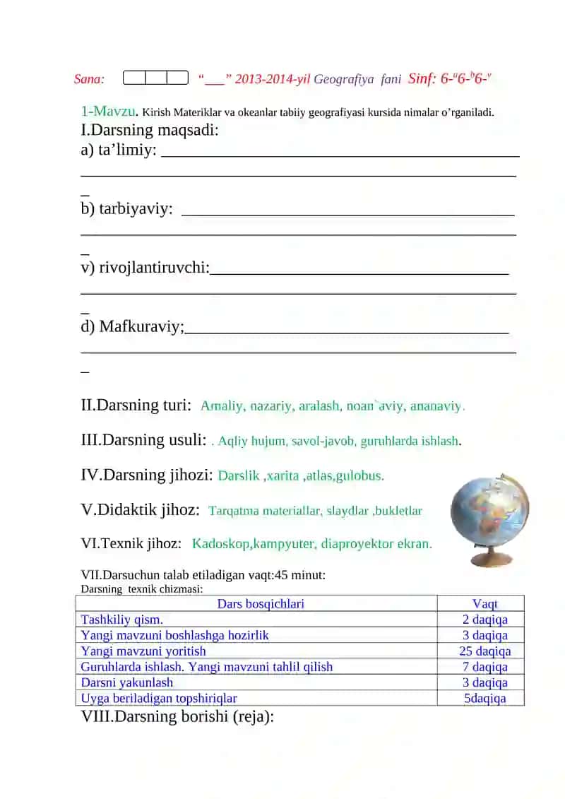 Geografiya fani 1