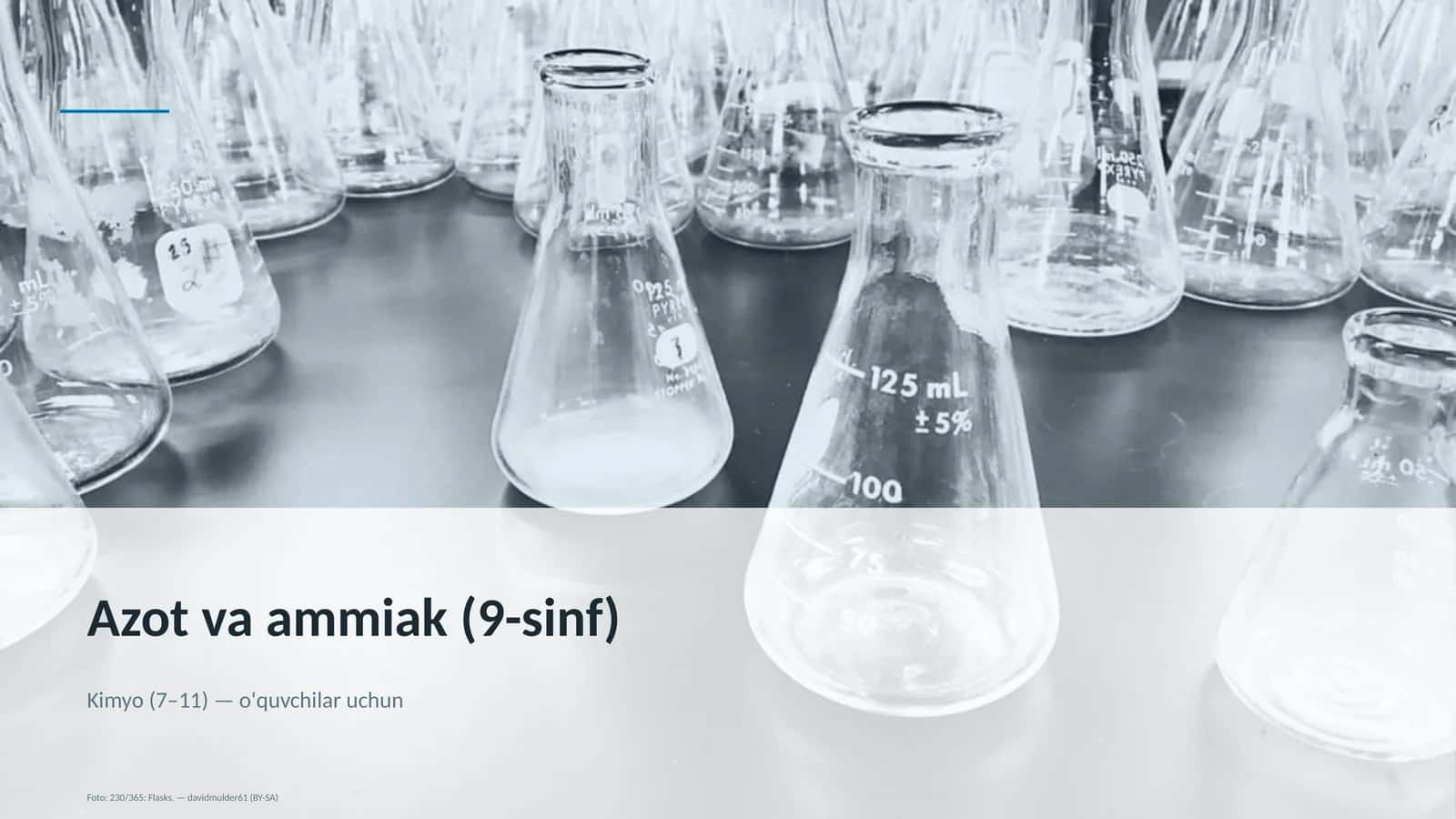 Azot va ammiak (9-sinf) 1