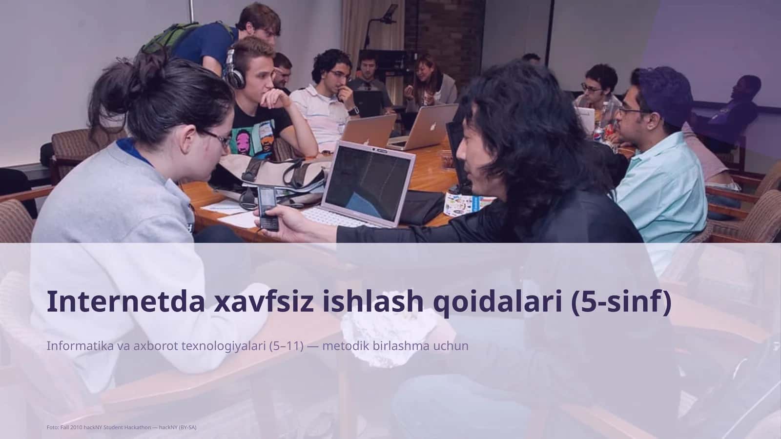 Internetda xavfsiz ishlash qoidalari (5-sinf) 1