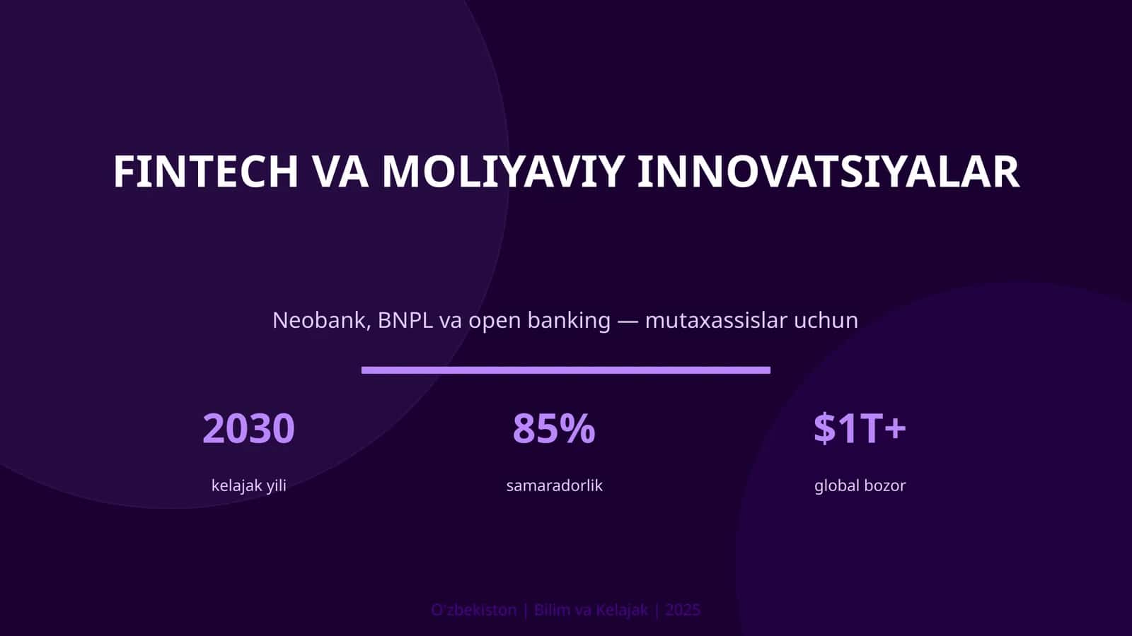 FINTECH VA MOLIYAVIY INNOVATSIYALAR 1