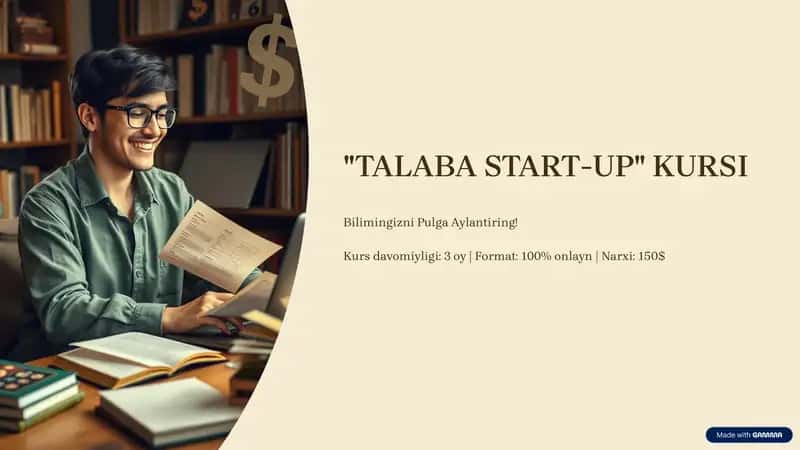 TALABA START-UP 1
