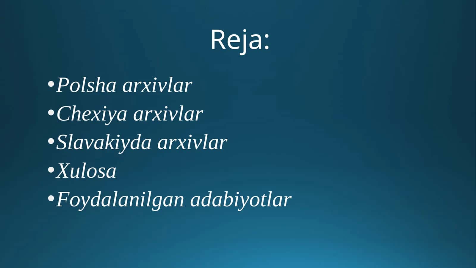 Polsha Chexiya Slavakiyda arxivlar 1