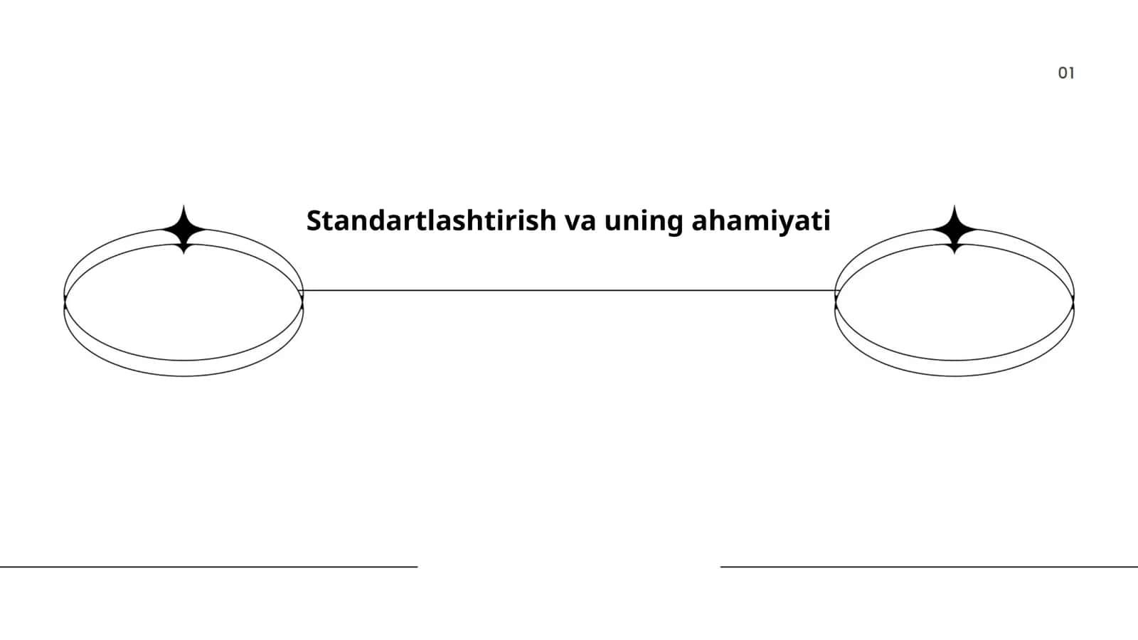 Standartlashtirish va uning ahamiyati 1