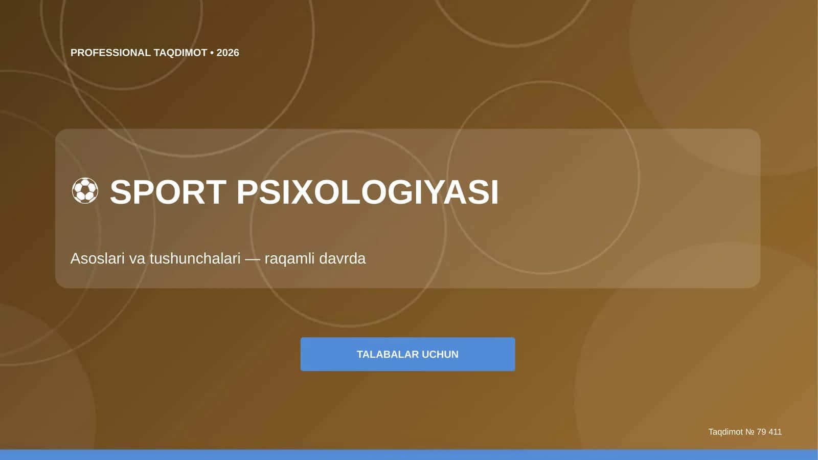 Sport Psixologiyasi Asoslari va Tushunchalari 1