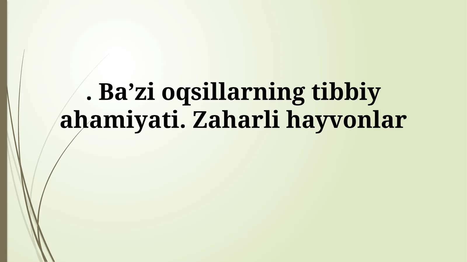 Gemolitik Toksinlar 1