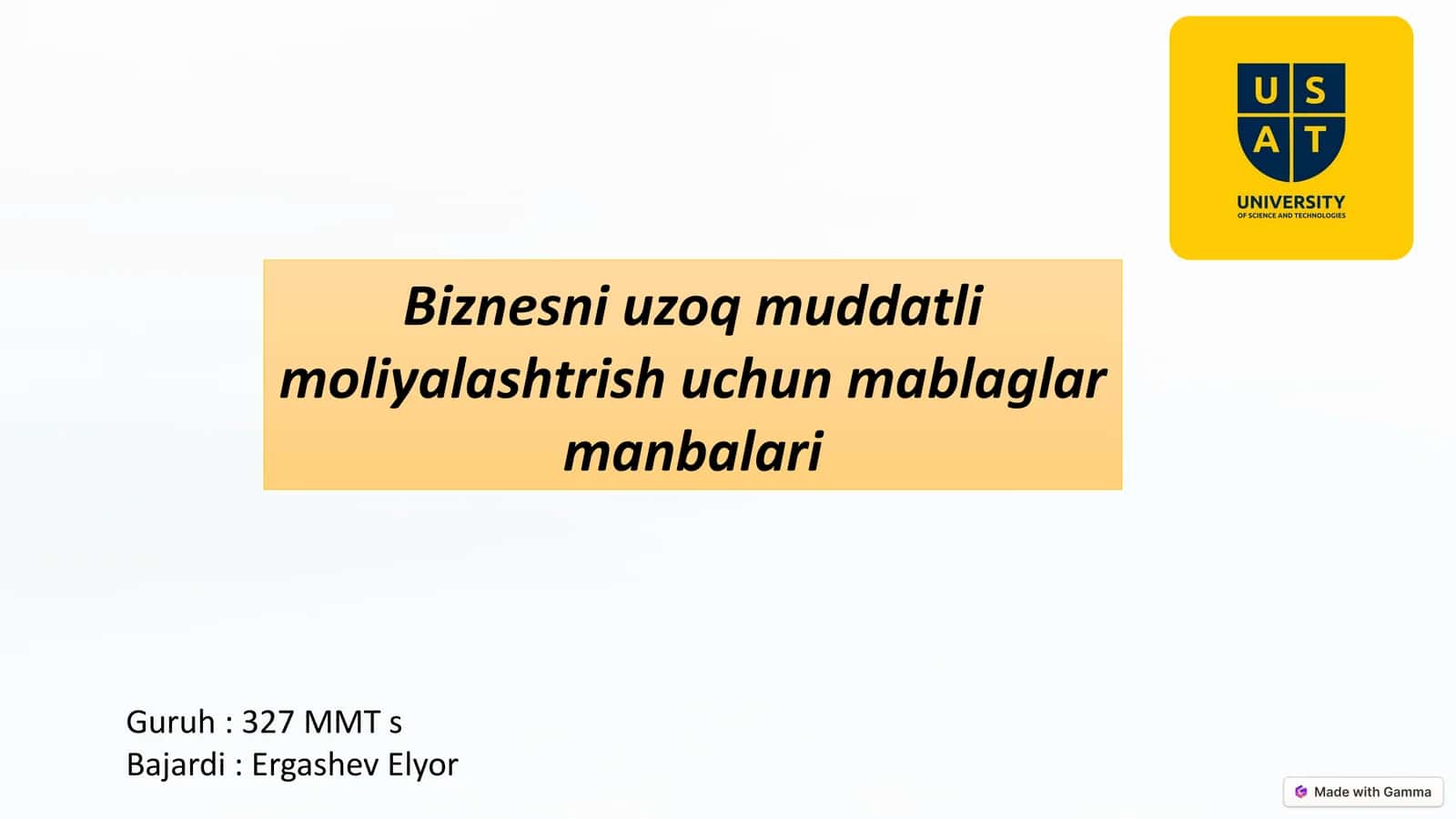 Biznesda Investitsion Baxolashning Amaliy Jixatlari 1
