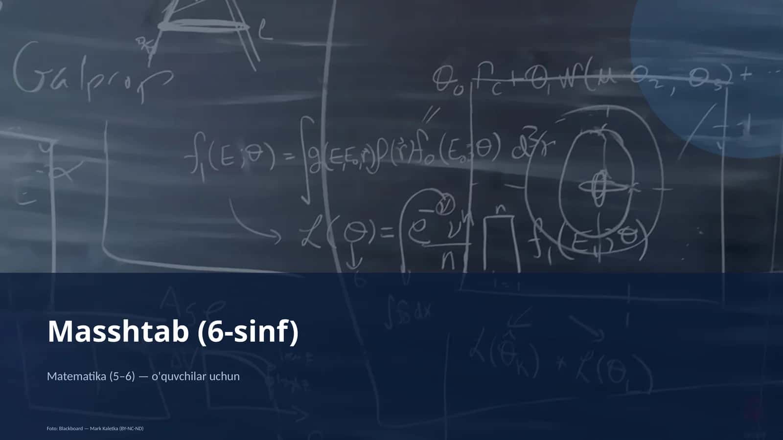 Masshtab (6-sinf) 1