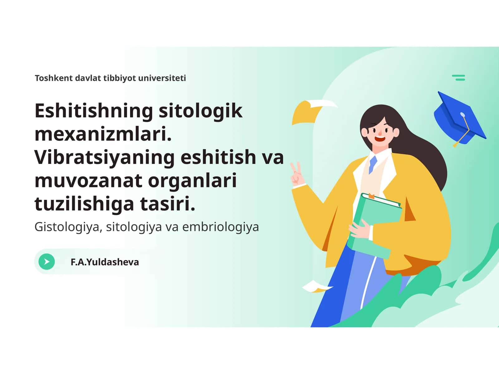 Eshitishning sitologik mexanizmlari 1