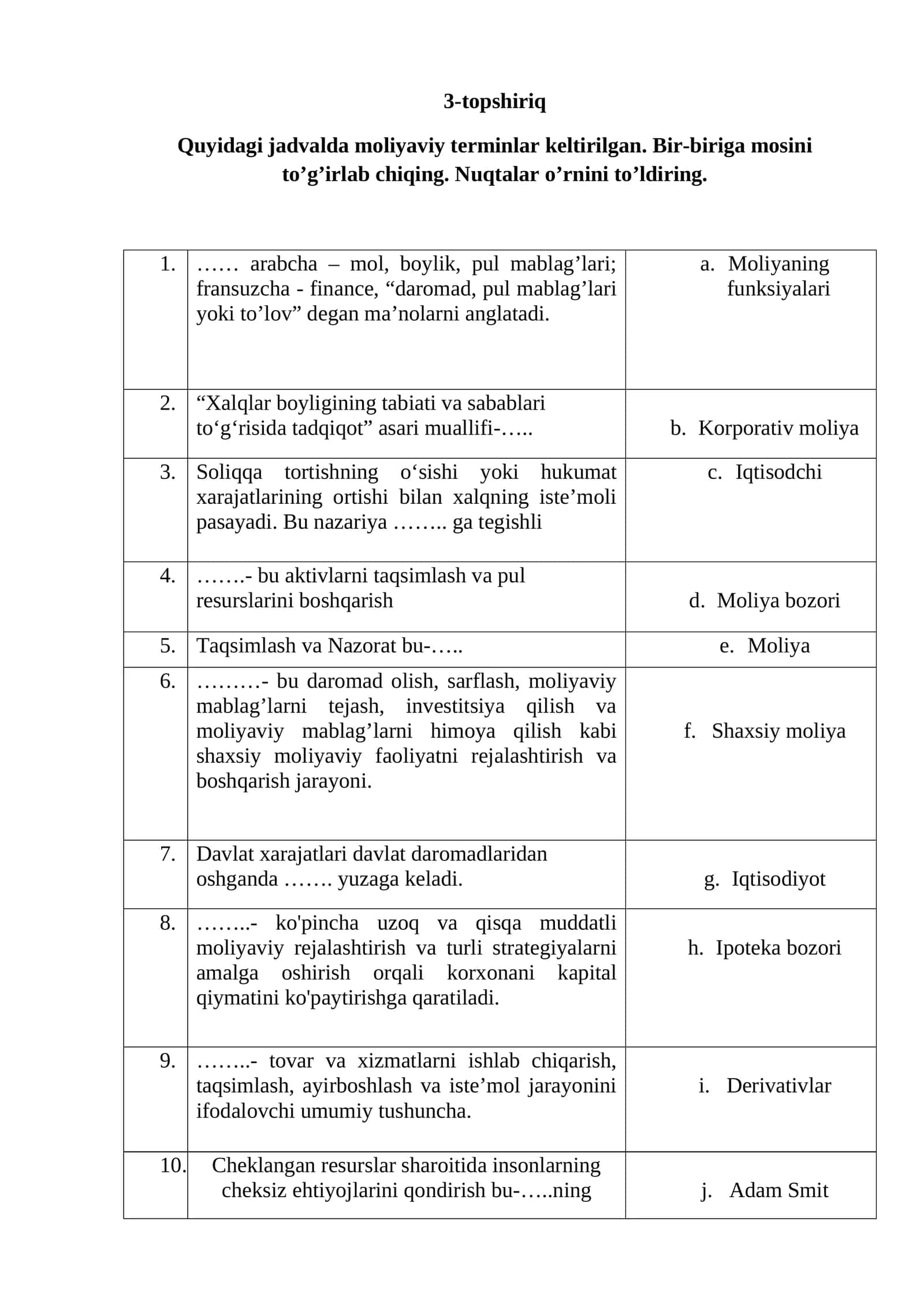 3-topshiriq 1