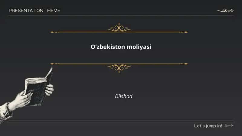 Oʻzbekiston moliyasi 1