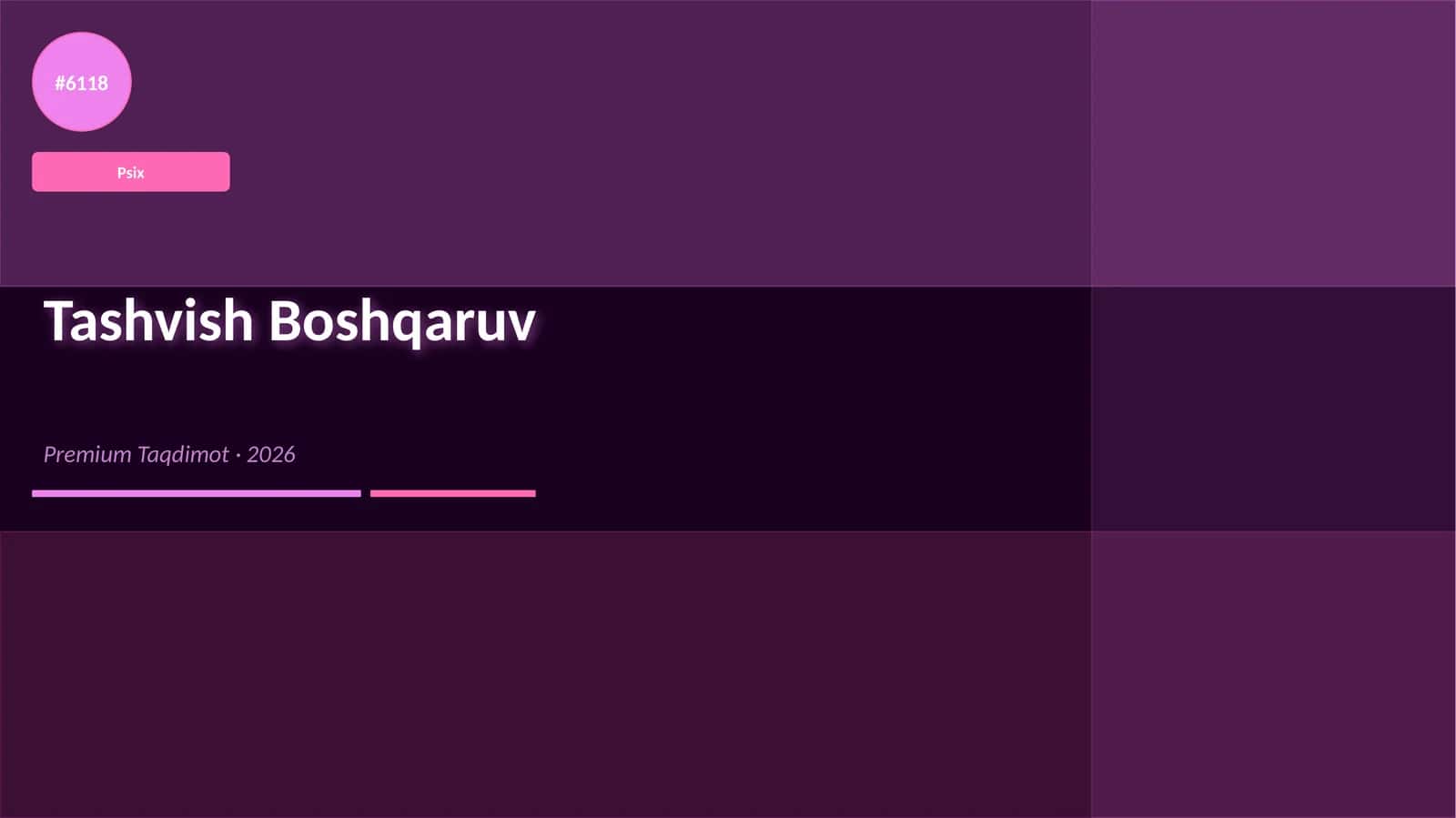 Tashvish Boshqaruv 1