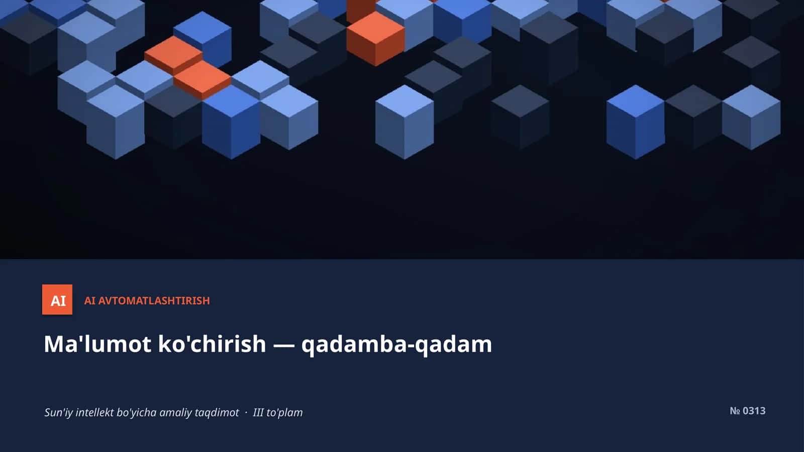 AI AVTOMATLASHTIRISH 1