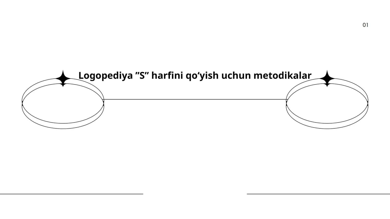 Logopediya ʼʼSʼʼ harfini qoʻyish uchun metodikalar 1