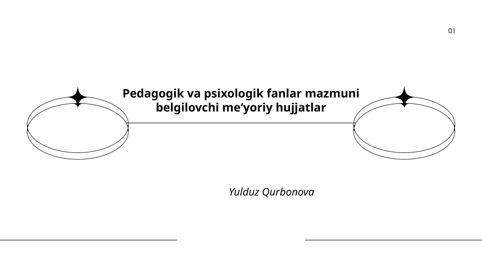Pedagogik va psixologik fanlar mazmuni belgilovchi me‘yoriy hujjatlar 1