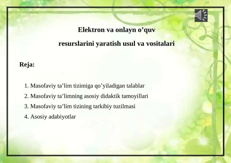 Mаsоfаviуtа’lim 1
