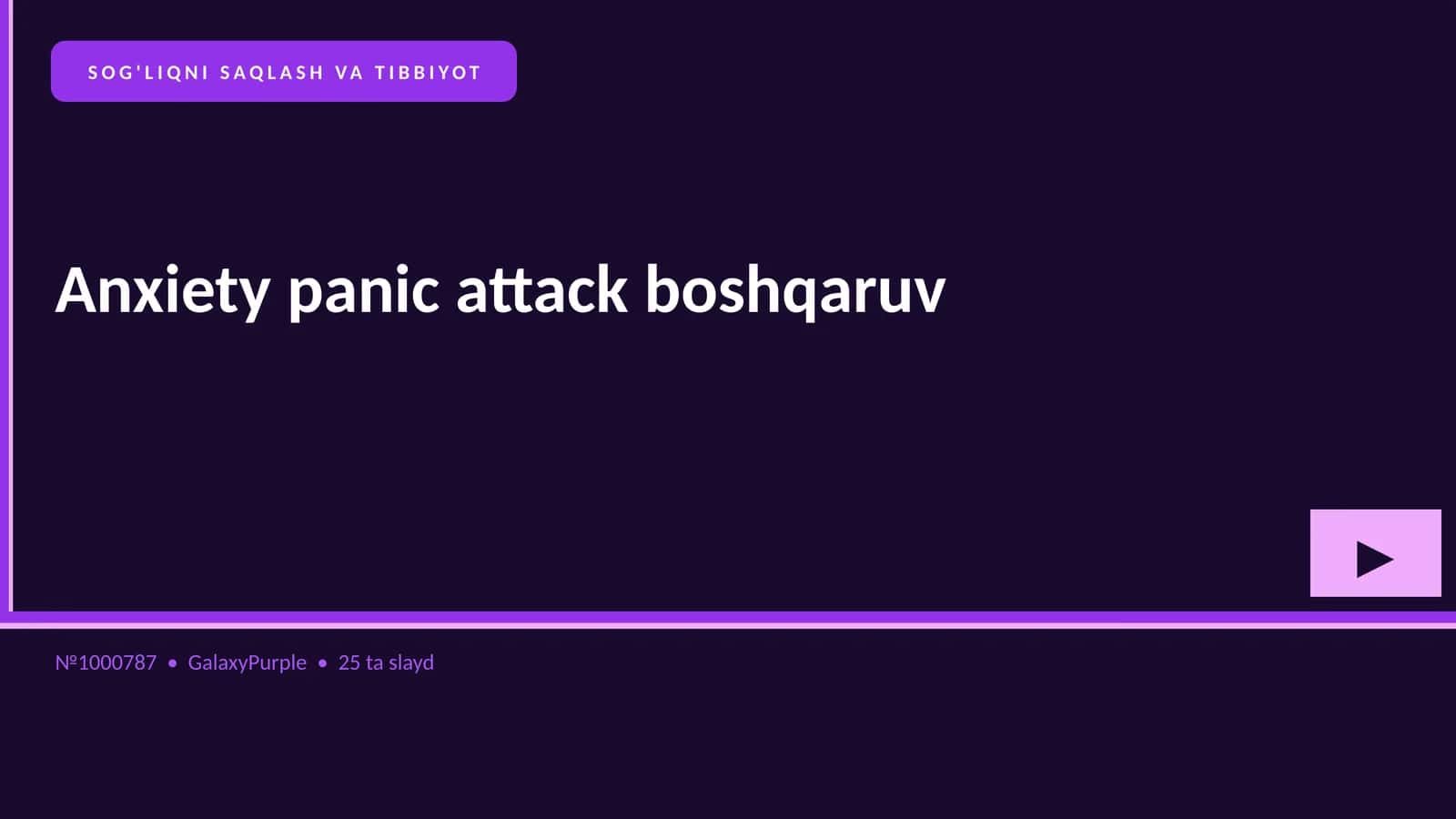Anxiety panic attack boshqaruv 1