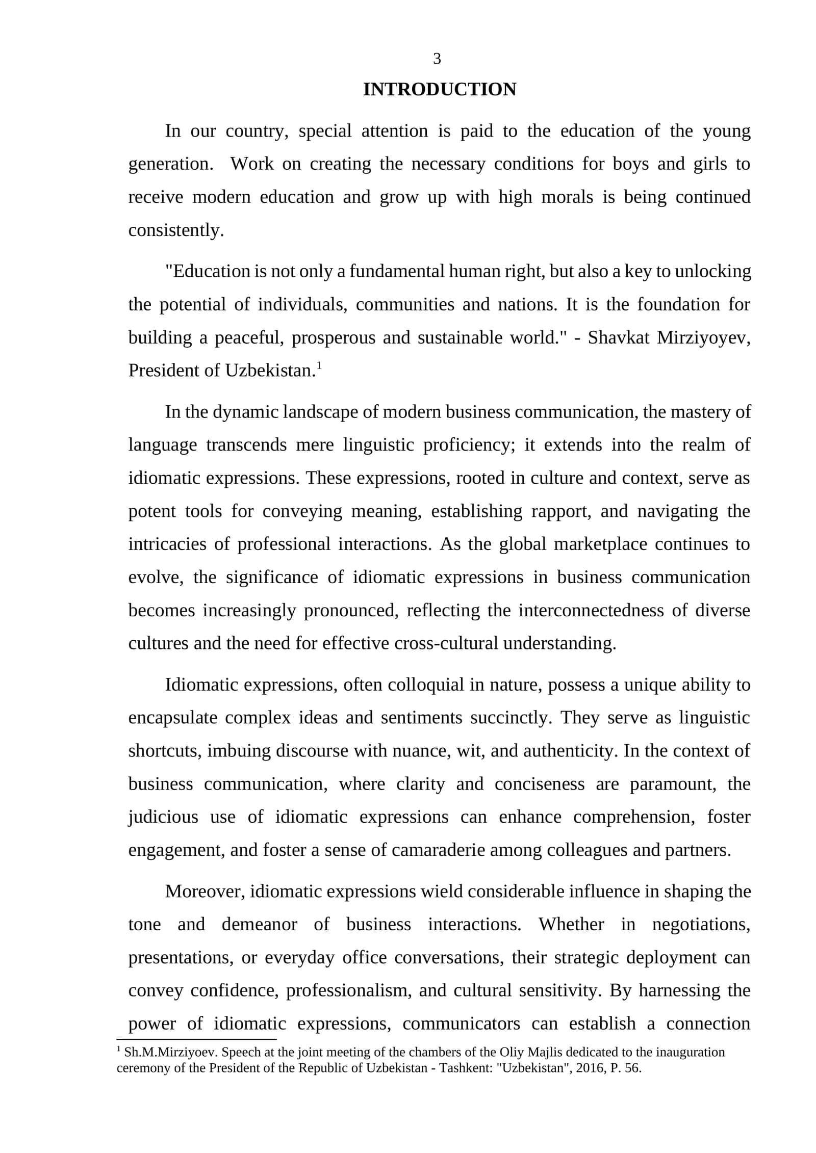 INTRODUCTION 1