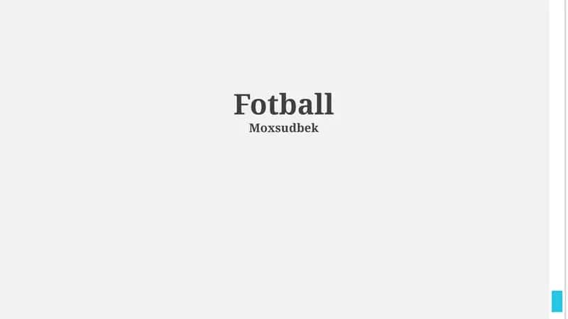 Fotball 1
