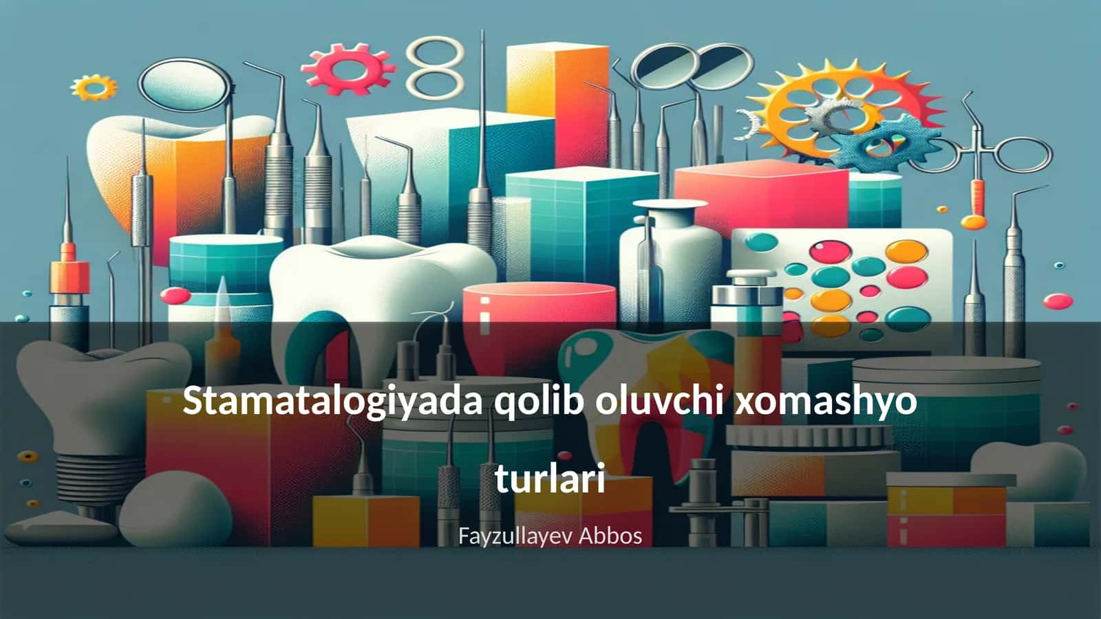 Stamatalogiyada qolib oluvchi xomashyo turlari 1