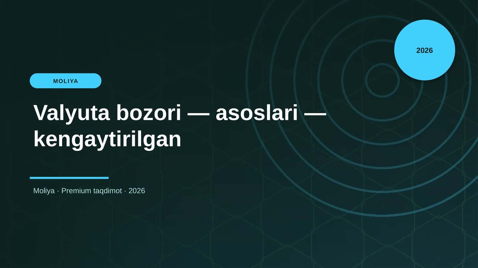 Valyuta bozori — asoslari — kengaytirilgan 1