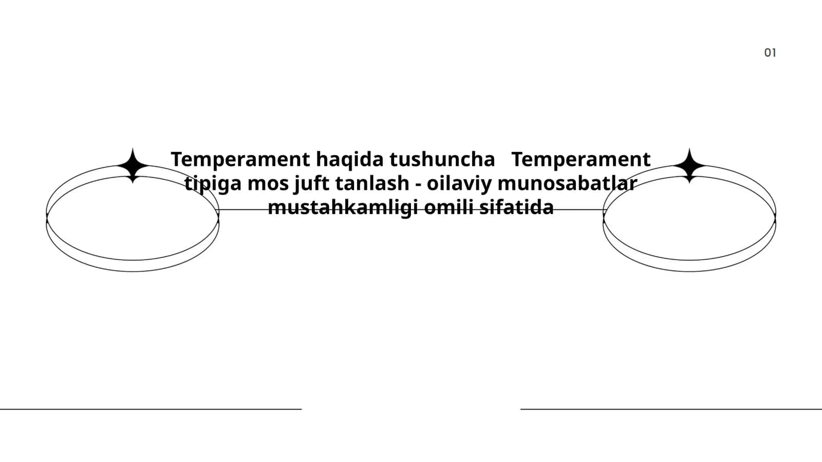 Temperament haqida tushuncha Temperament tipiga mos juft tanlash - oilaviy munosabatlar mustahkamligi omili sifatida 1