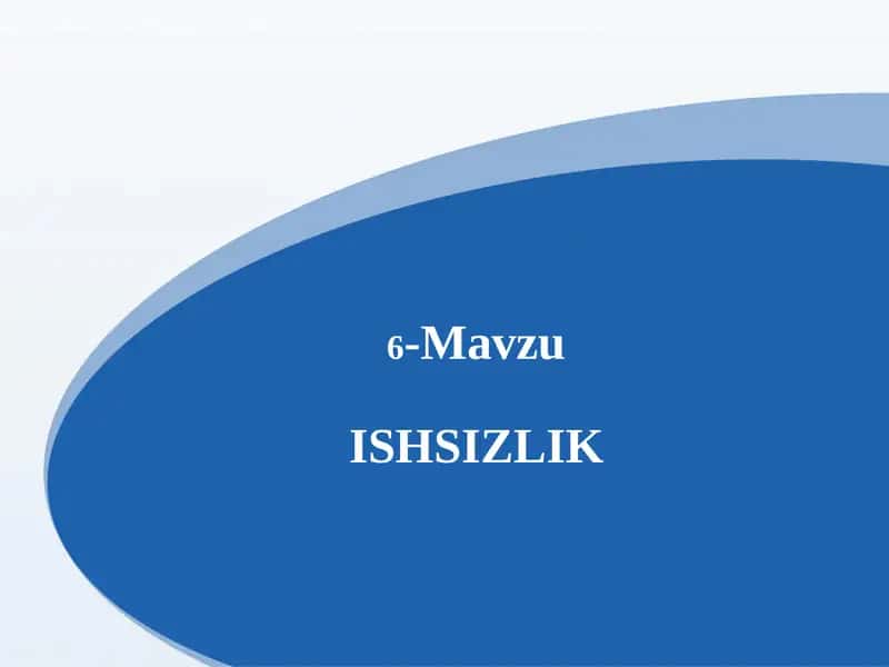 ishsizlik 1