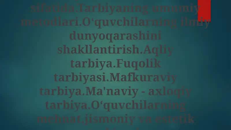 Talabalarning Estetik Tarbiyasi 1