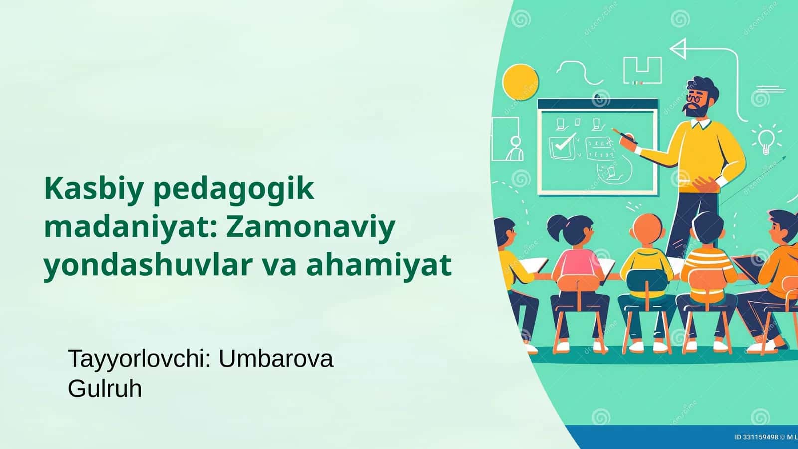 Kasbiy pedagogik madaniyat: Zamonaviy yondashuvlar va ahamiyat 1
