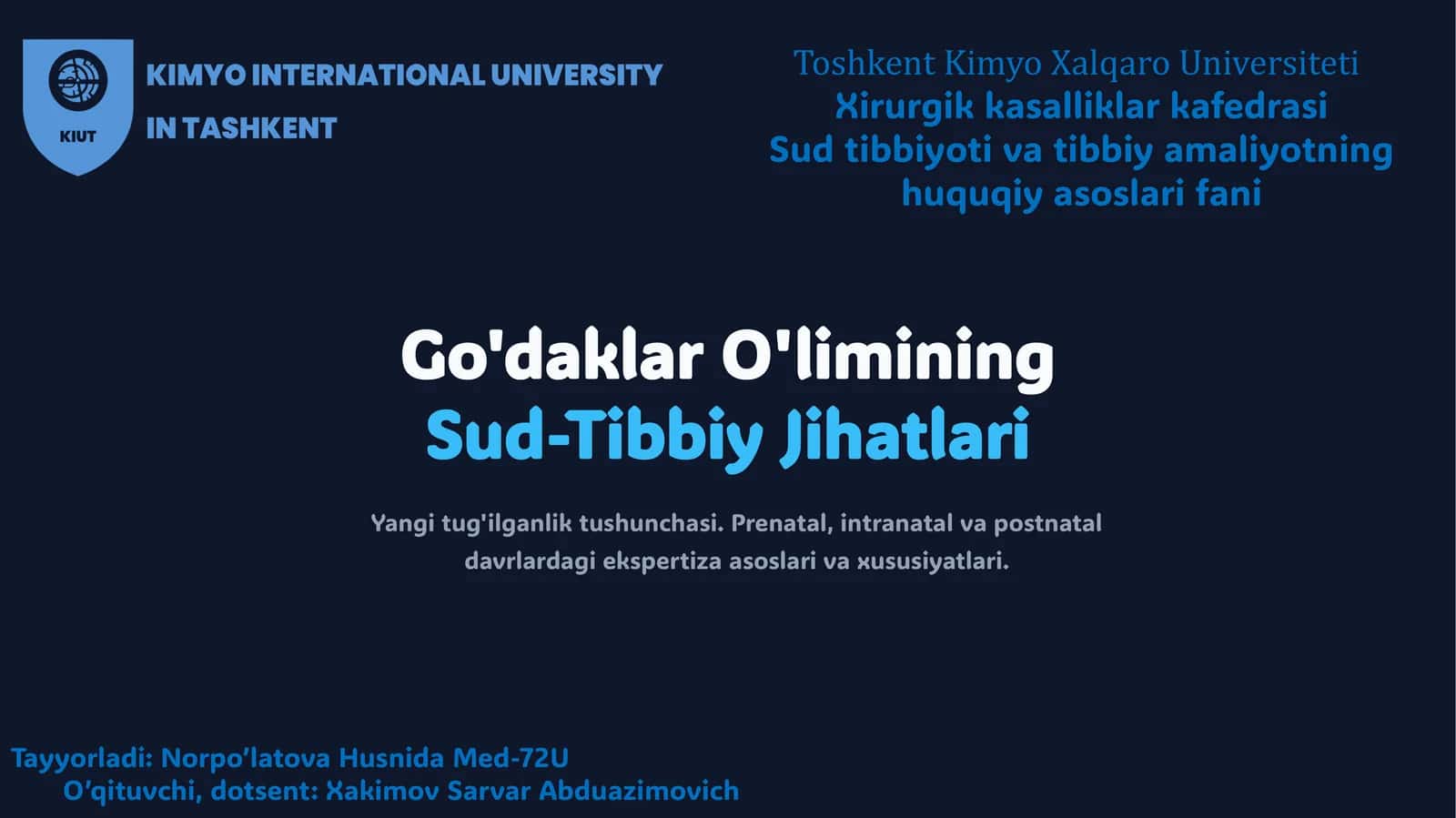 Sud-Tibbiy Jihatlari 1