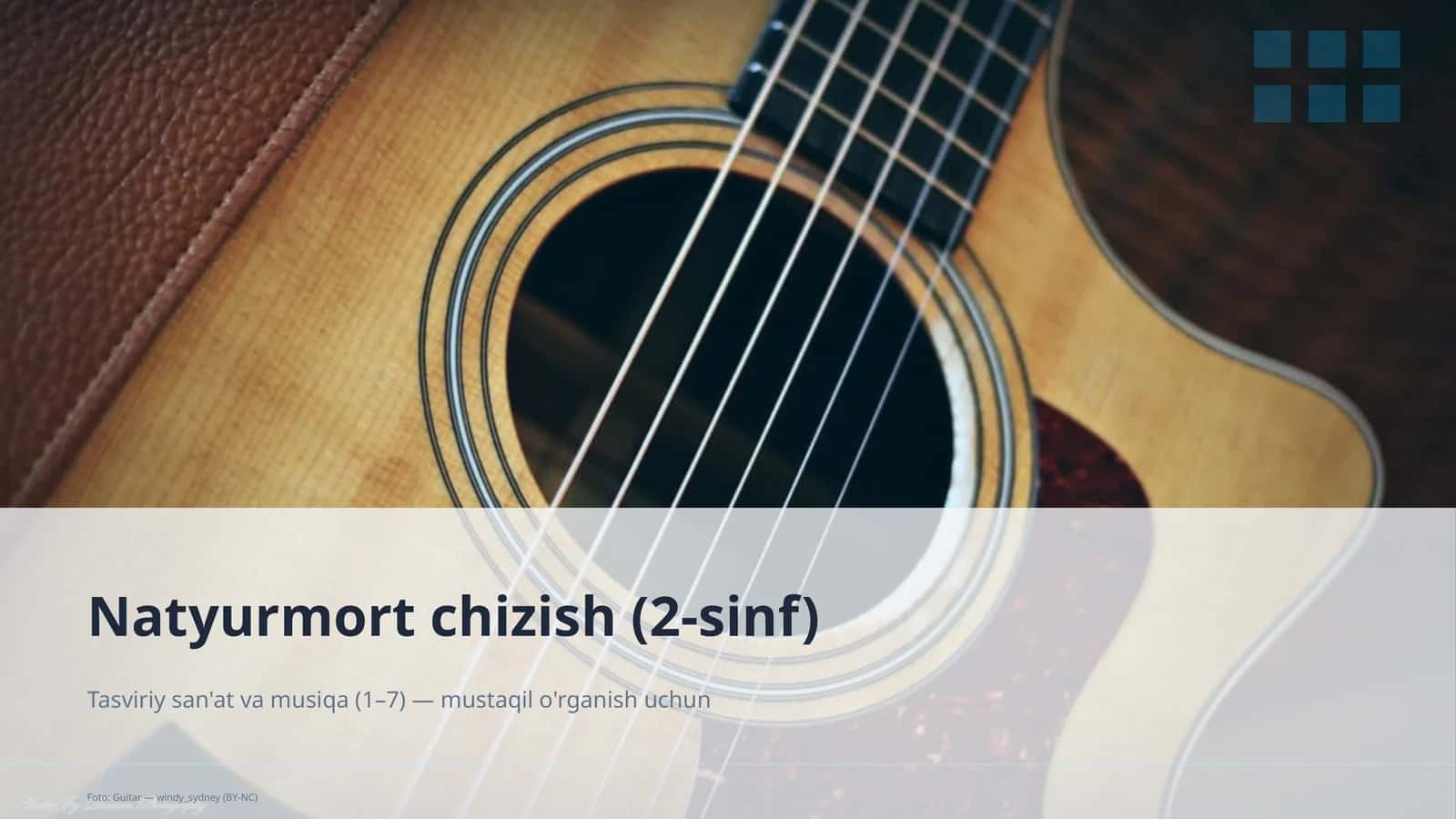 Natyurmort chizish (2-sinf) 1