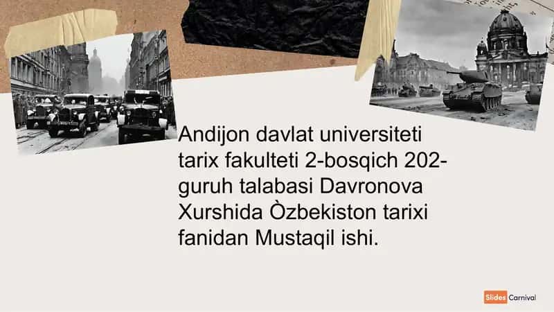Amir Temur hayoti va shajarasi 1