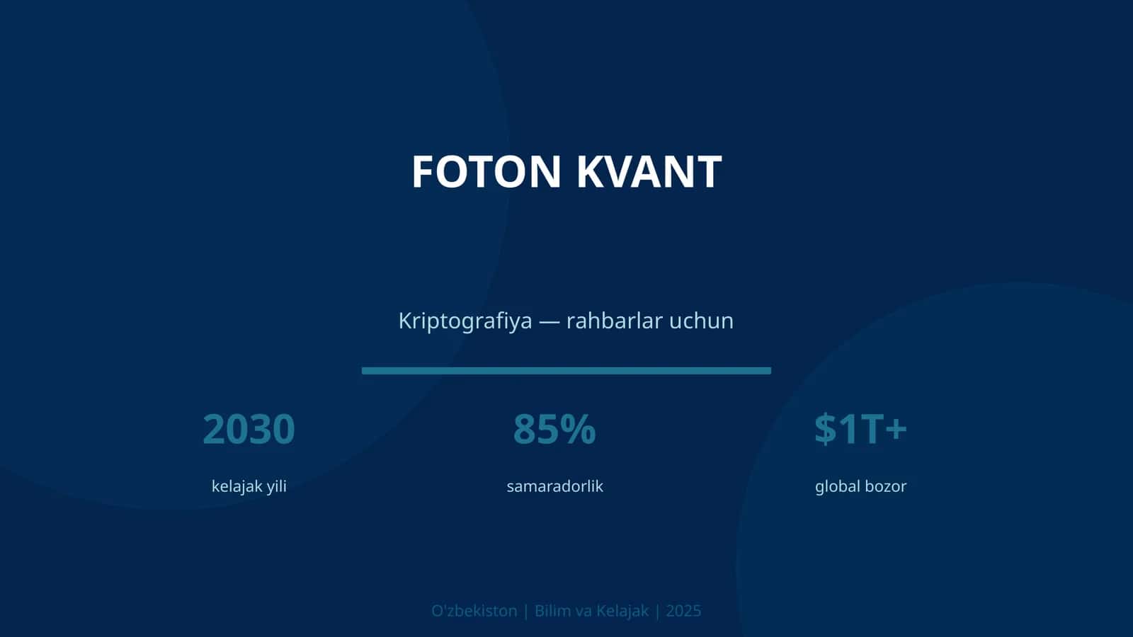 Foton kvant 1