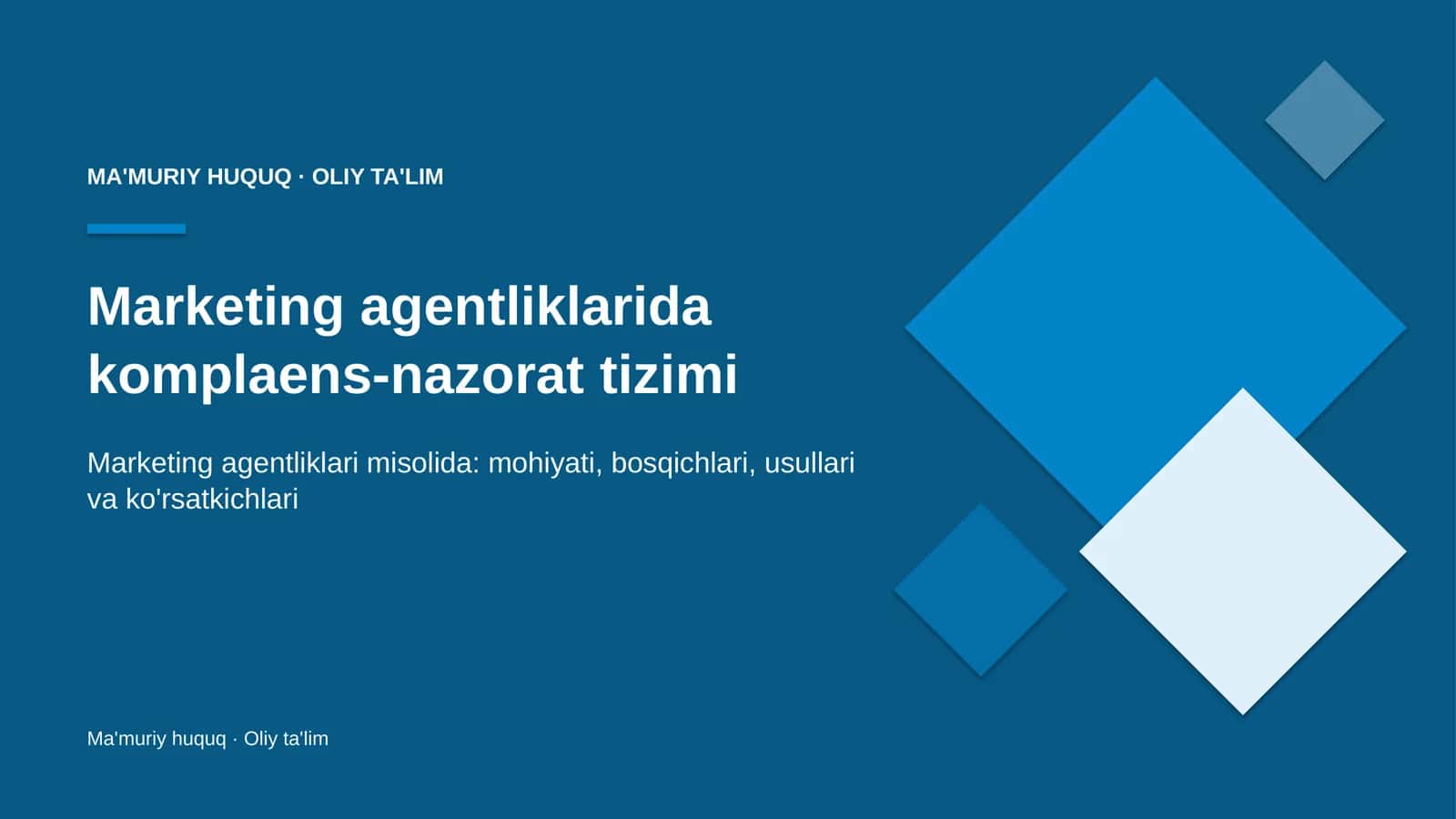 marketing agentliklarida komplaens nazorat tizimi 4694 1
