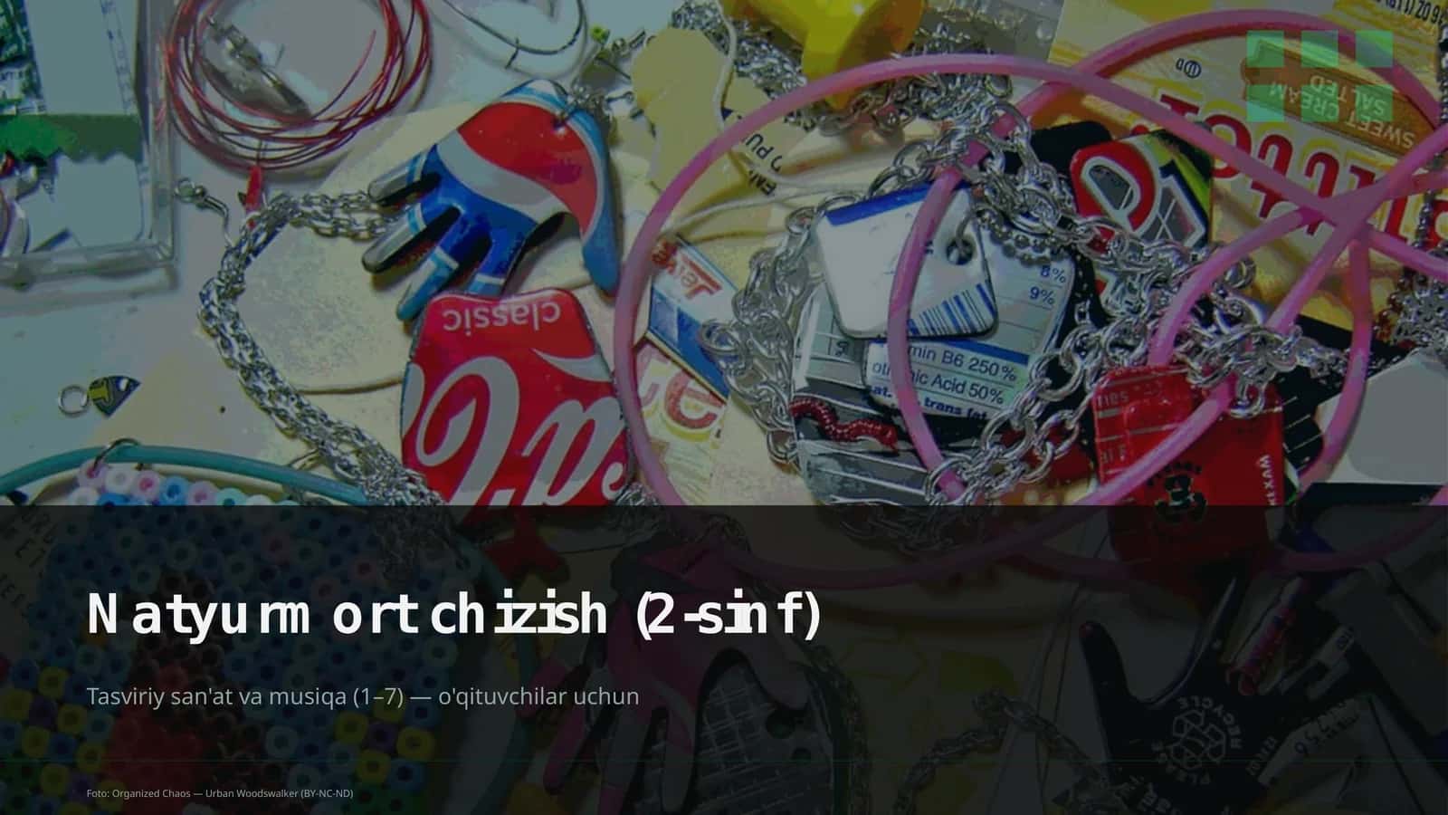 Natyurmort chizish (2-sinf) 1