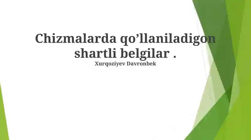 Geografik xususiyatlarni ifodalash 1