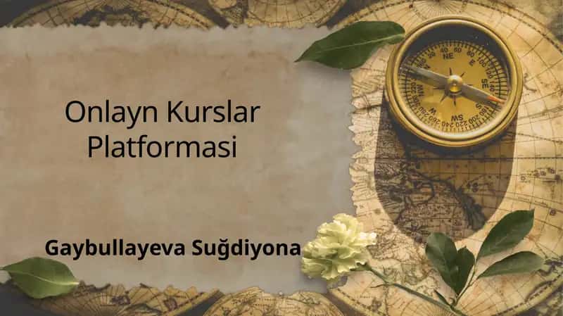 Onlayn Kurslar Platformasi 1