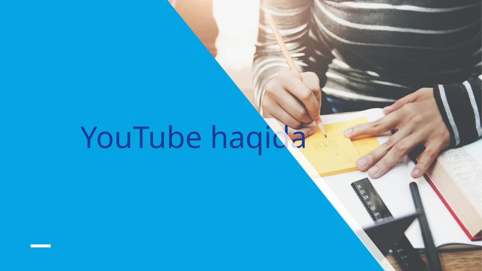 YouTube haqida 1
