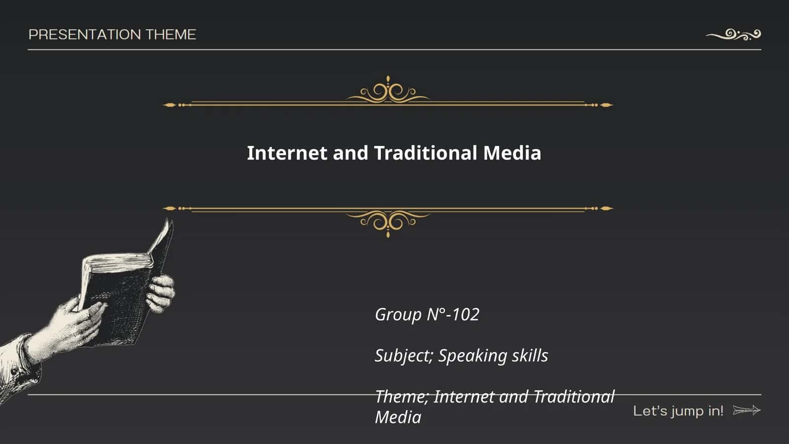 Internet and Traditional Media 1