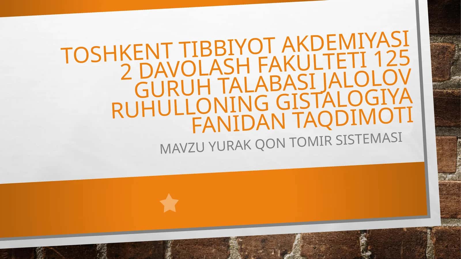 YURAK QONTOMIR SISTEMASI 1
